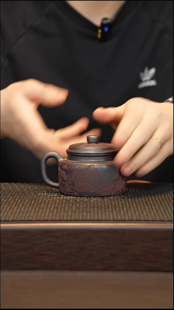 茶壶紫砂紫砂源头精品手工作品31393