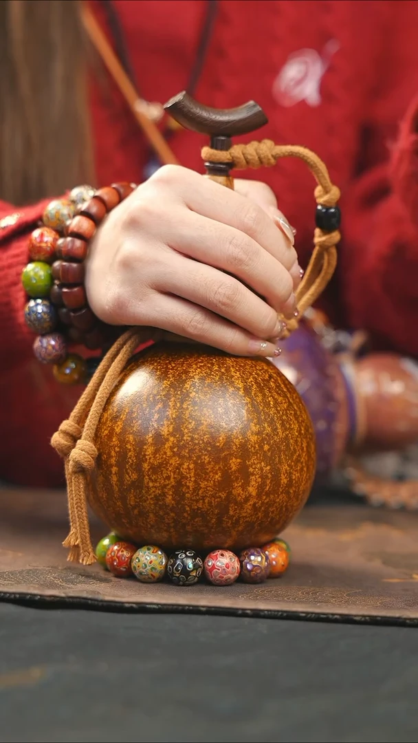 【闪购商品】WG114老栗色中容量酒葫芦随缘发