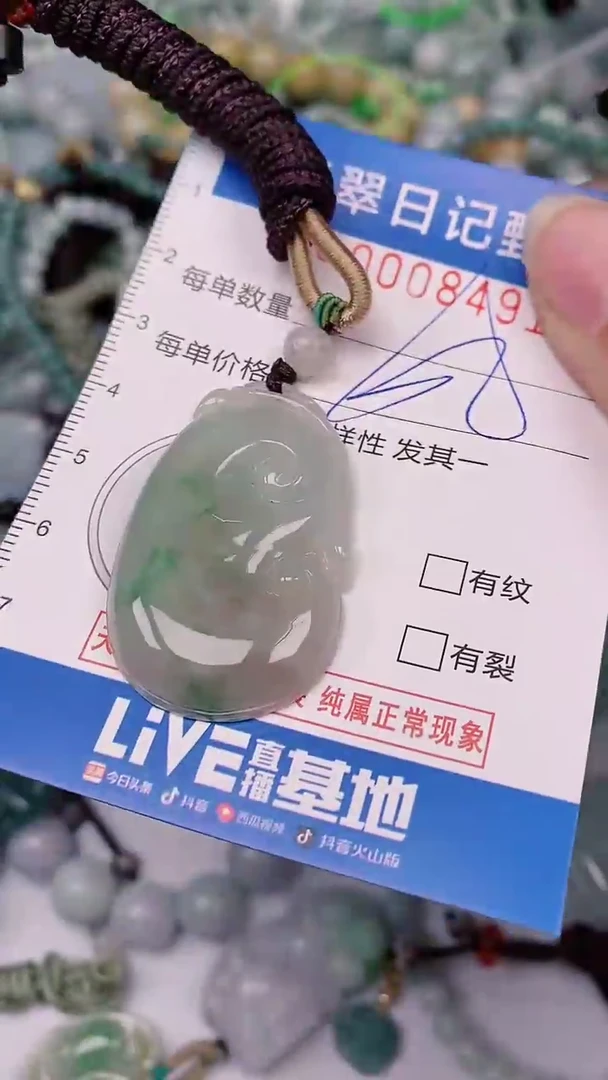 【闪购商品】翡翠颈饰未镶嵌00008491