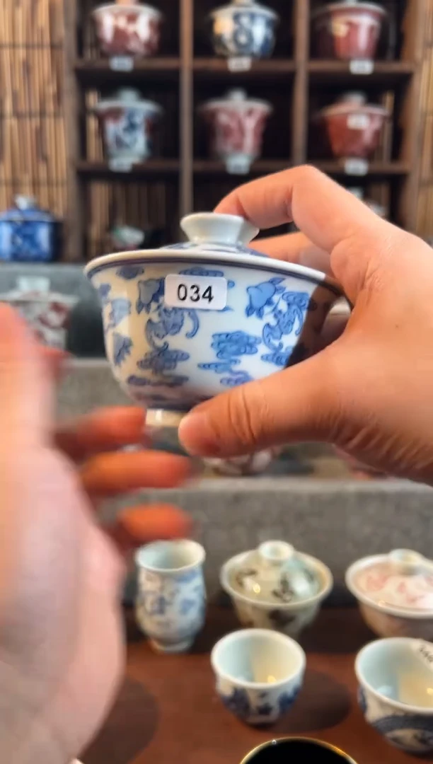 【闪购商品】034天禄言瓷手绘茶具