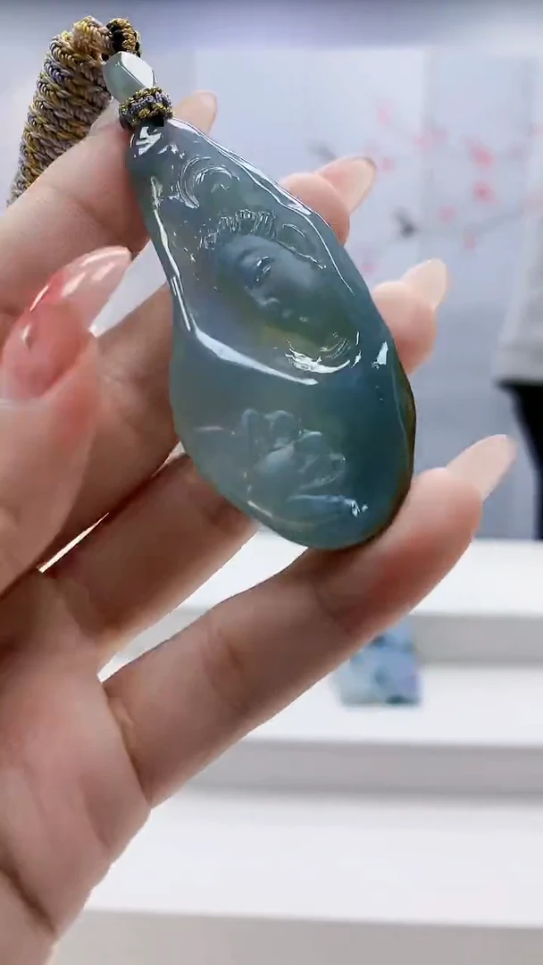 未镶嵌定制翡翠5167ty-毛货挂件97