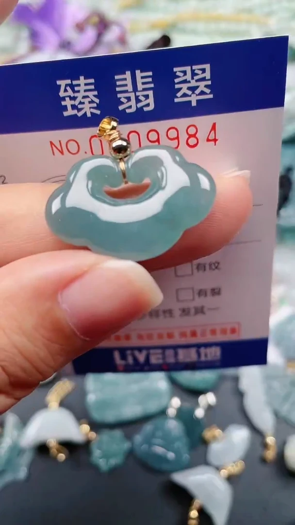 颈饰未镶嵌翡翠.0009984