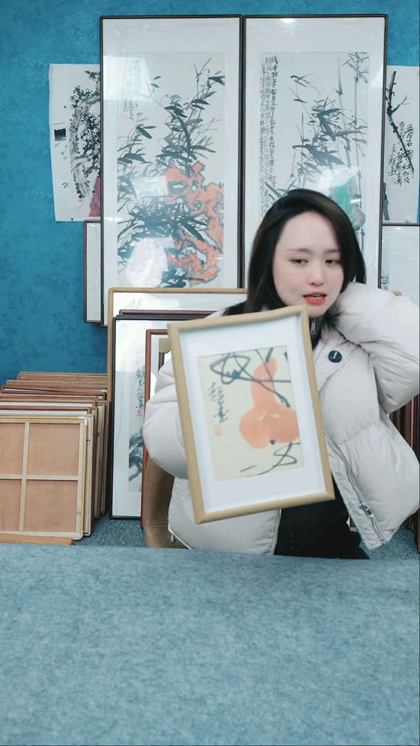 【闪购商品】国画10寸本土老师木质摆台