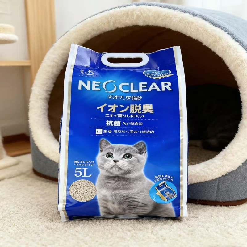 出口日本优拉里猫砂低尘锁臭5L装