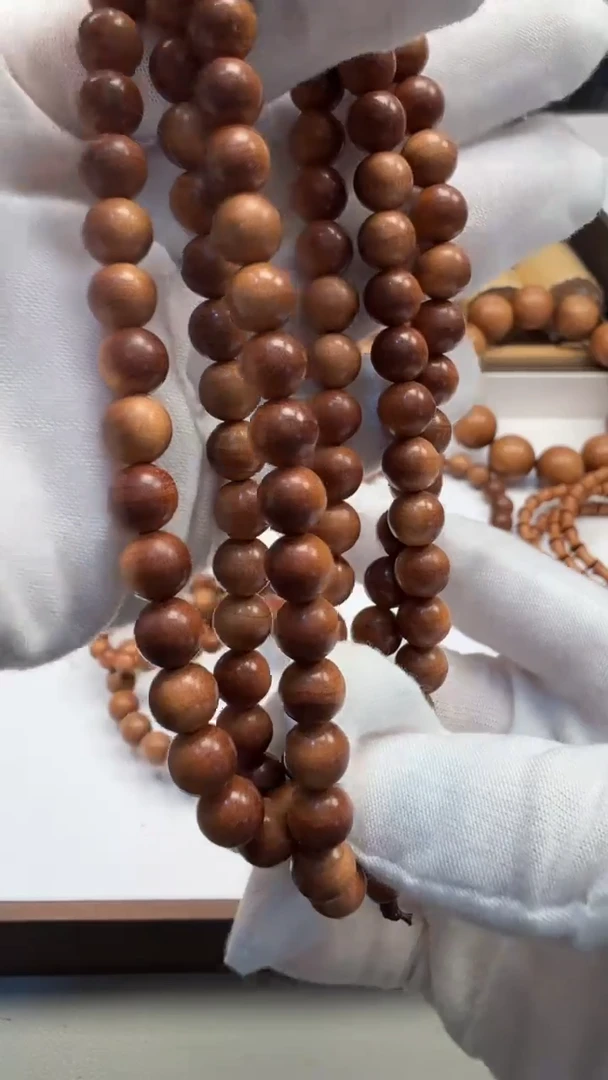 檀香木其他0.7/108颗黑肉虎皮纹