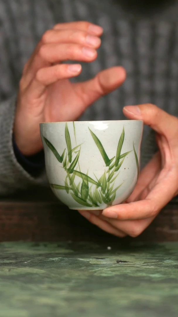 【闪购商品】青诗集手工手绘瓷器