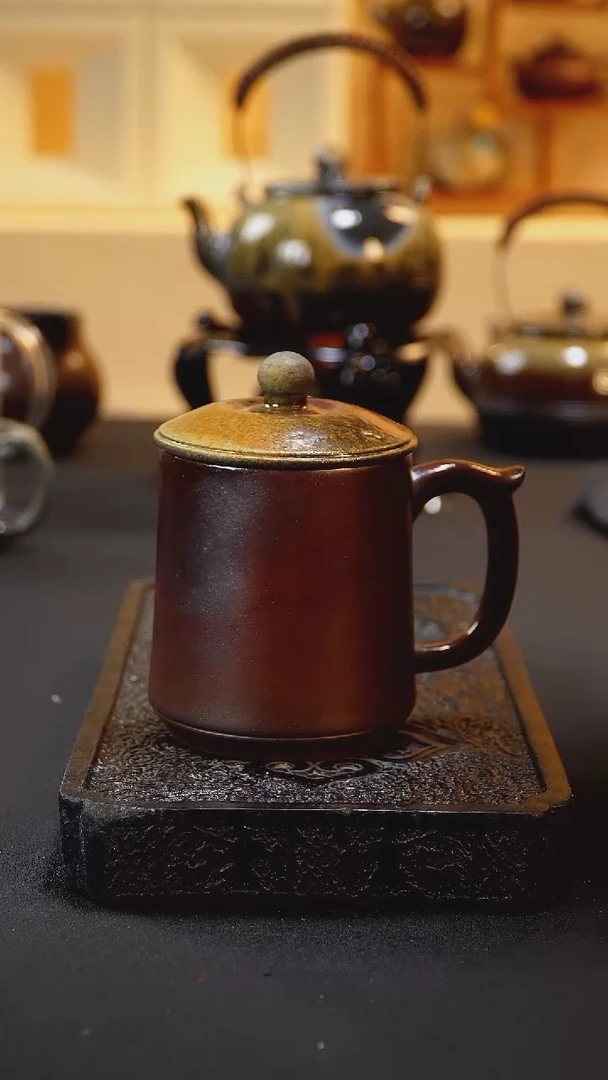 茶壶紫砂随*纯自然柴烧