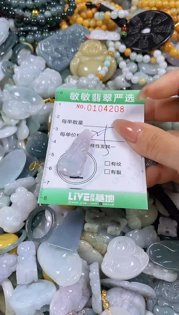 【闪购商品】翡翠颈饰未镶嵌闪购0104208