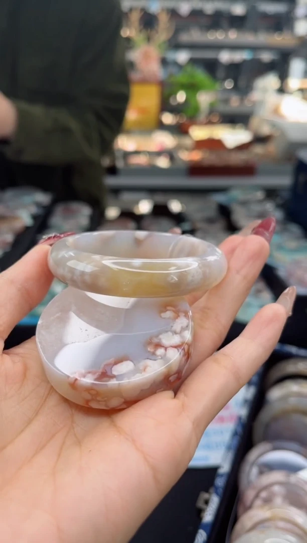 【闪购商品】石英质玉手镯未镶嵌53圈口（不退不换）124292