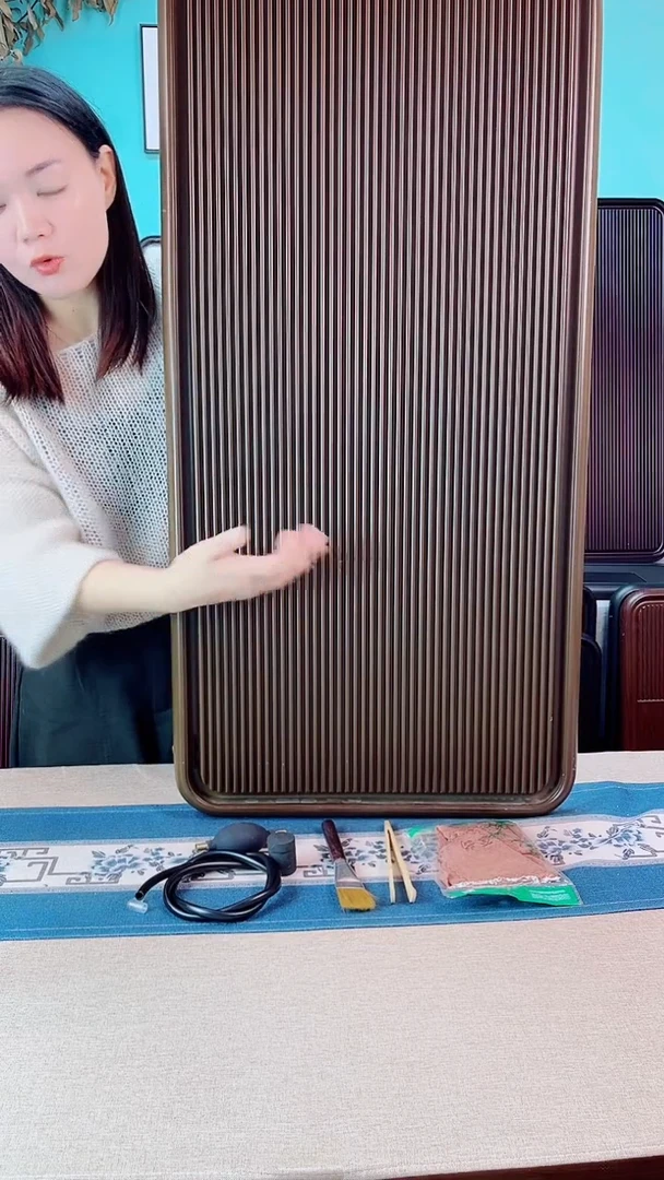 茶*应千川黄色款式茶盘100*50*5