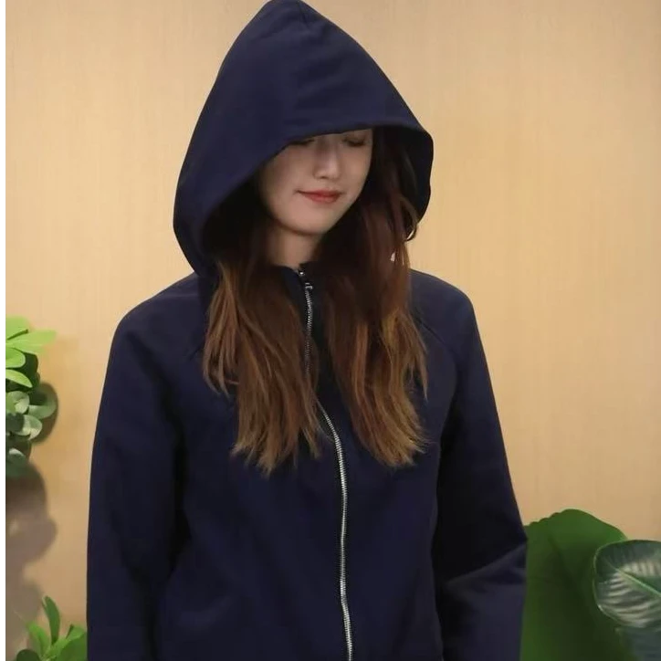 洋气休闲风减龄时尚秋季外套显瘦女套装连帽