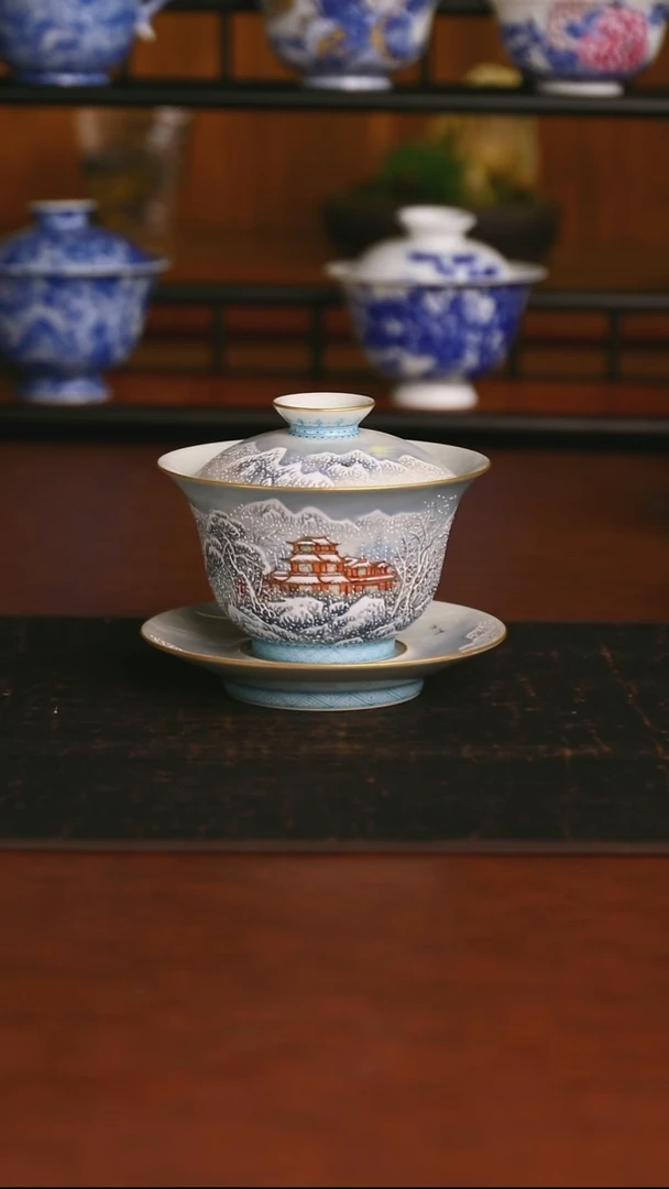 景德镇手工手绘的17