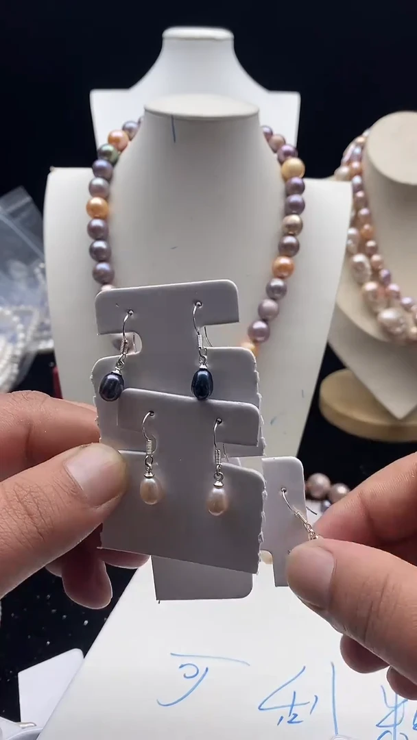 【闪购商品】淡水珍珠吊坠(不含链)银S925镶嵌1