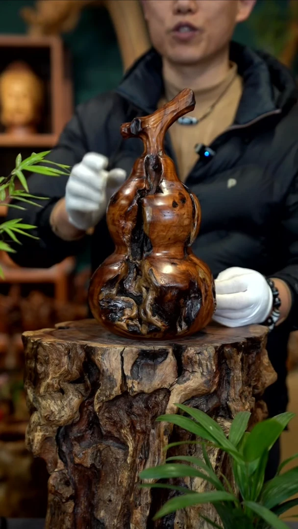 木雷击枣木葫芦