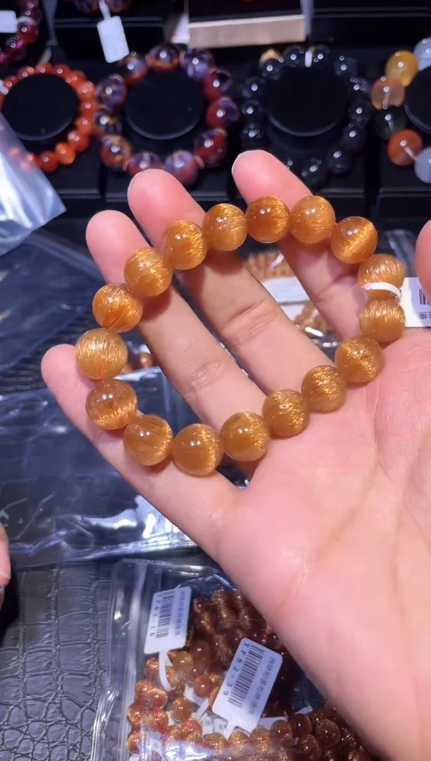 【闪购商品】水晶手链未镶嵌发晶单圈A12（多样性发其一）