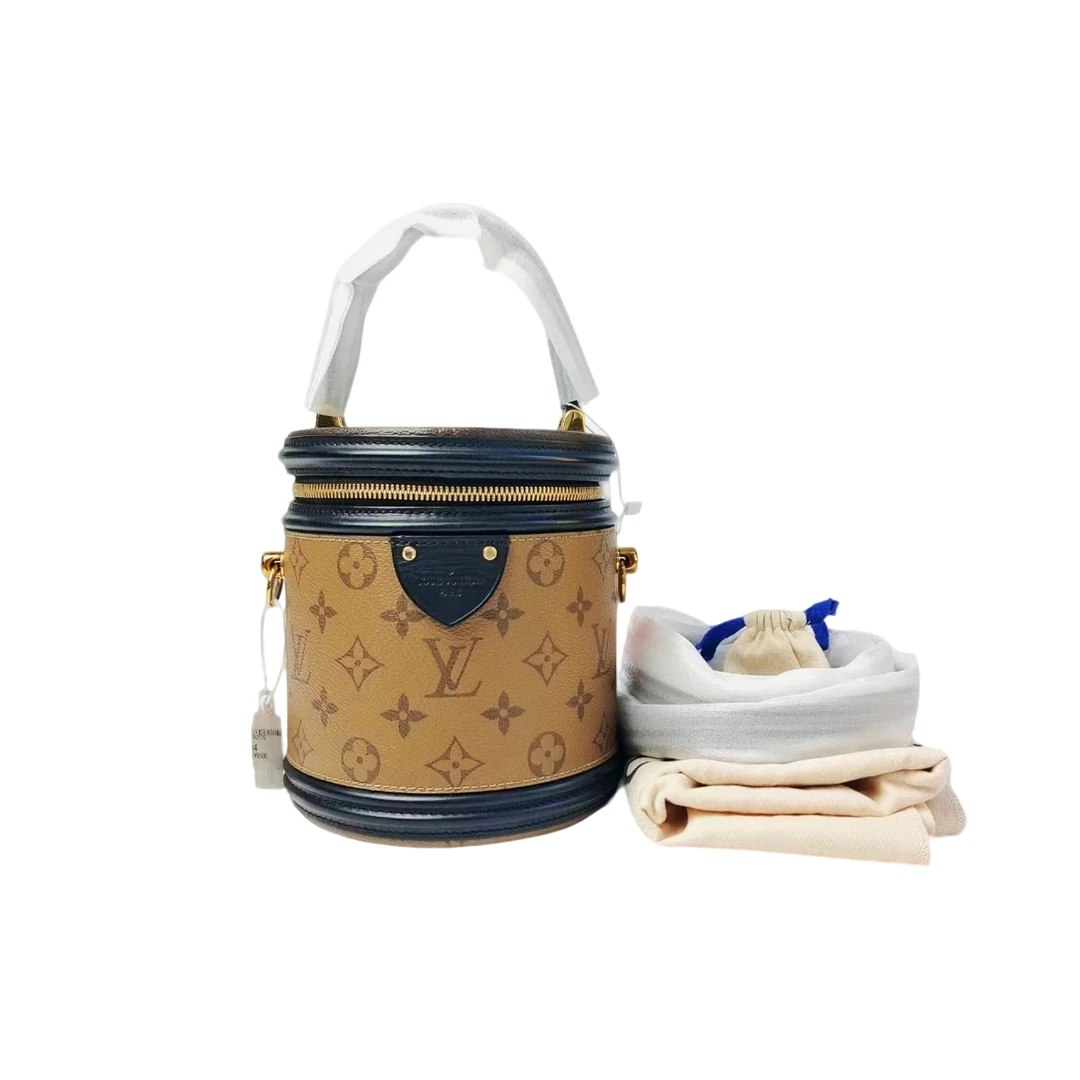 95新 LouisVuitton/路易威登 安洁利严选发财桶包/0016608