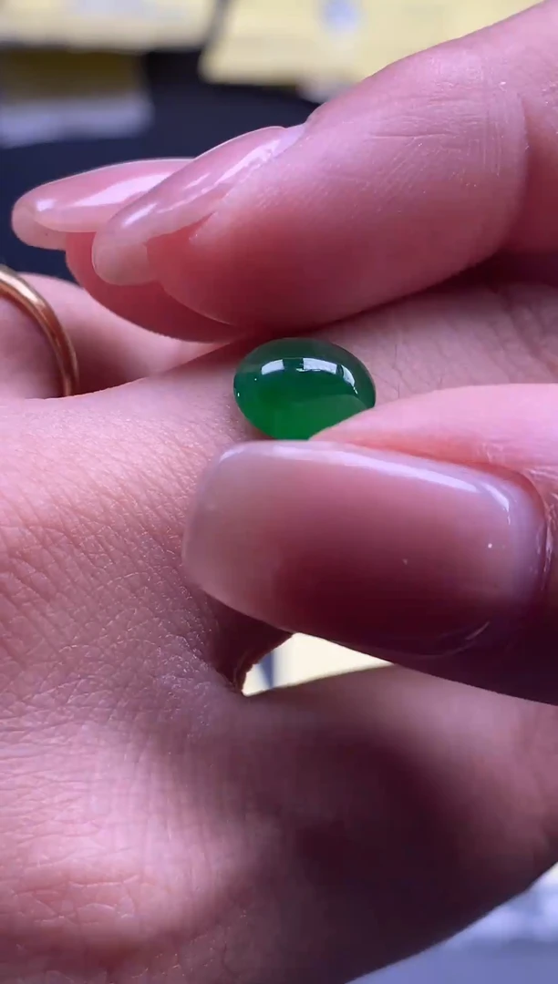 翡翠散珠天然翡翠裸石蛋面20