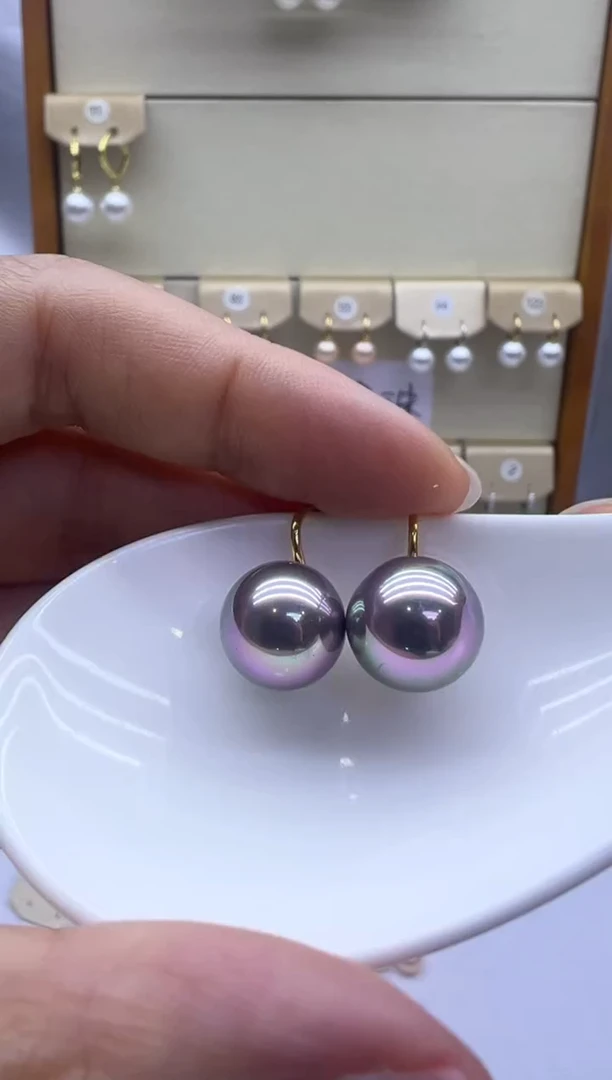 未镶嵌耳饰淡水珍珠53