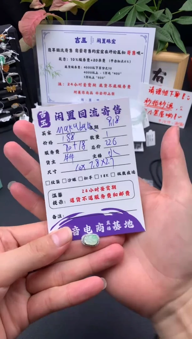 颈饰未镶嵌翡翠?****?挂件