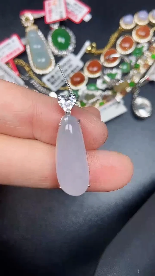 银S925镶嵌戒指翡翠3570