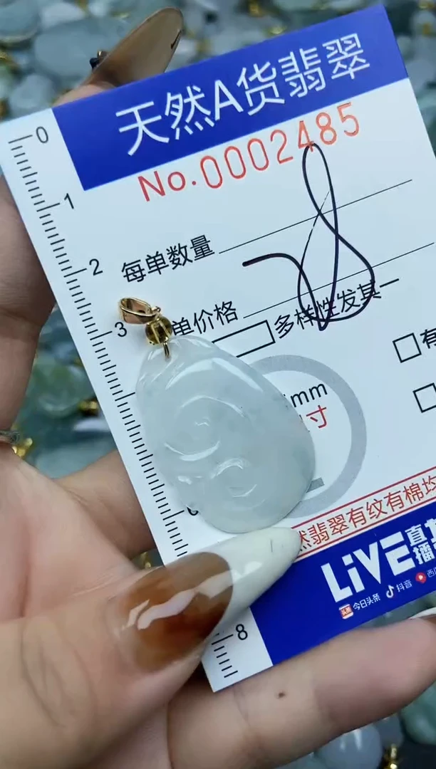 【闪购商品】翡翠颈饰未镶嵌天然A货翡翠