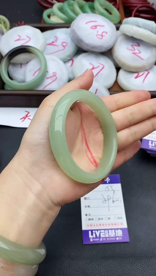 未镶嵌手镯石英质玉55+59/60