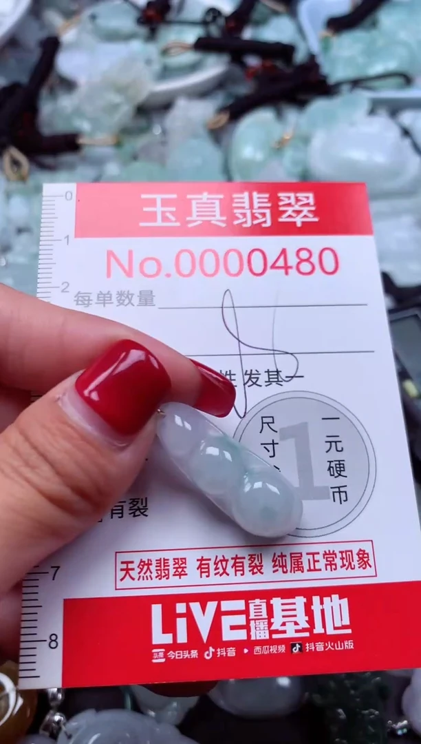 颈饰未镶嵌翡翠480