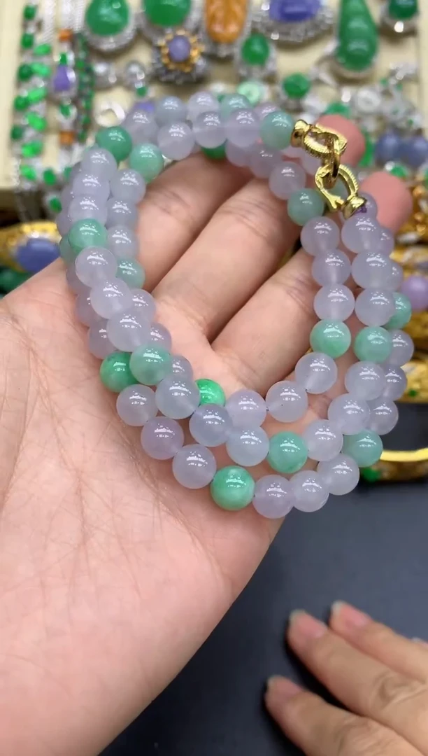 颈饰未镶嵌翡翠558-中国好珍宝