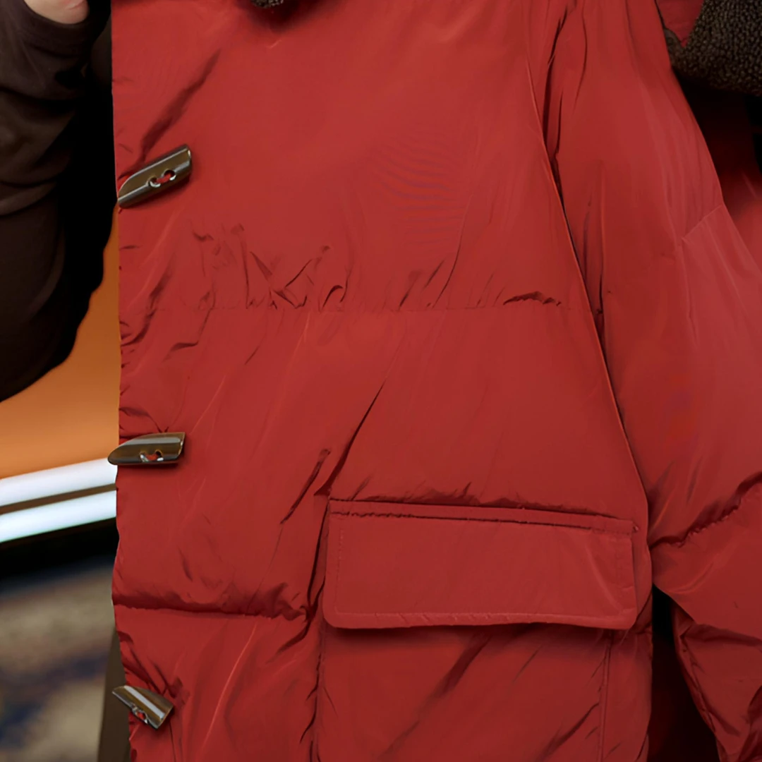 （缺货）2025杭州原版正品保暖气质减龄修身羽绒服E-1030-XGBLZ