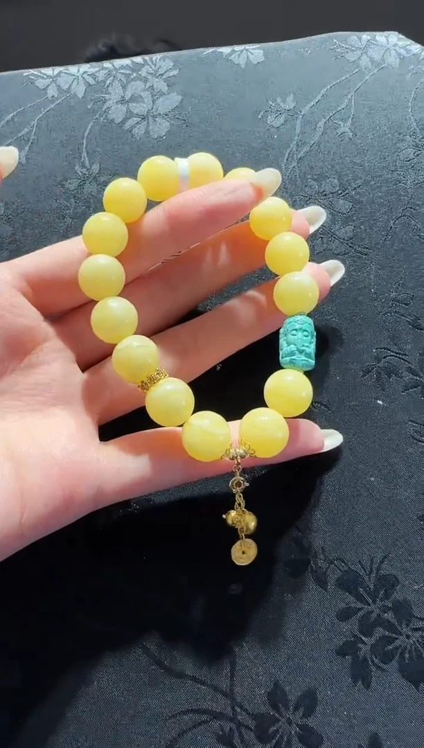 【闪购商品】琥珀手串未镶嵌蜜蜡手串设计款