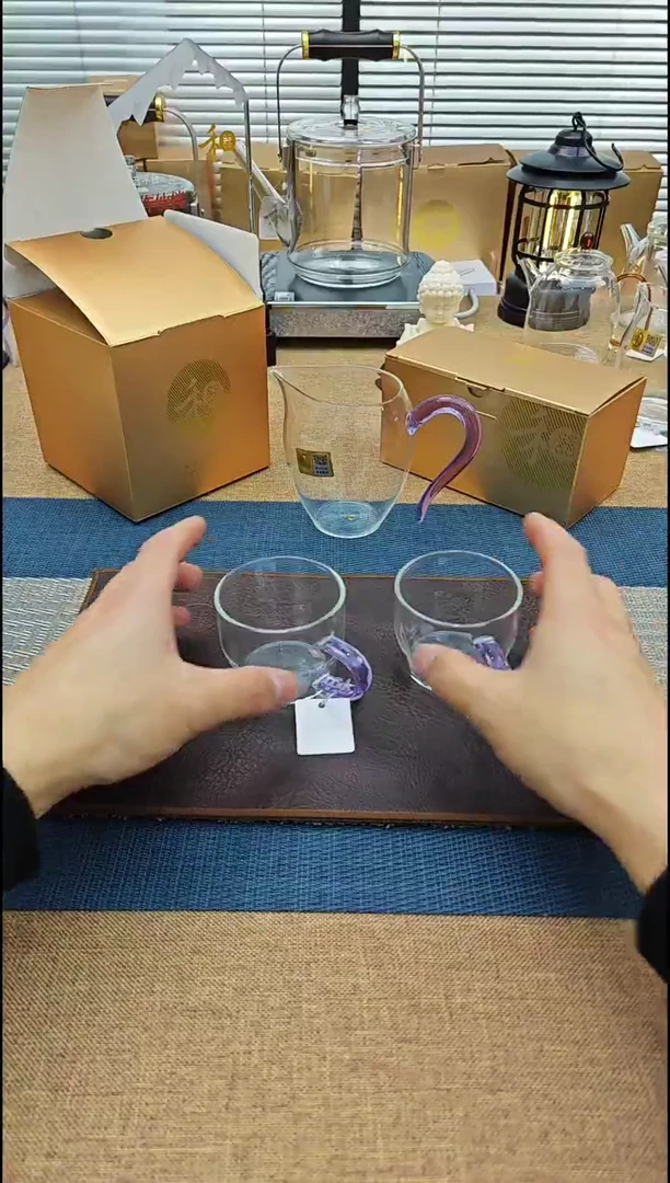 【闪购商品】禾器怡然茶海加清尚杯浅紫色