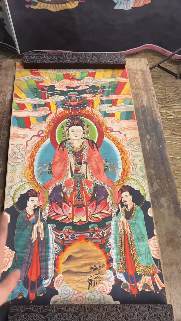 装裱画澄空梵像高端精选链接AA13