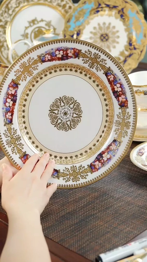 瓷片10.5英寸平盘  福利价