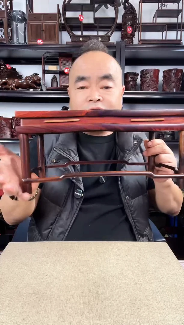 木166瑕疵老李红木工艺品