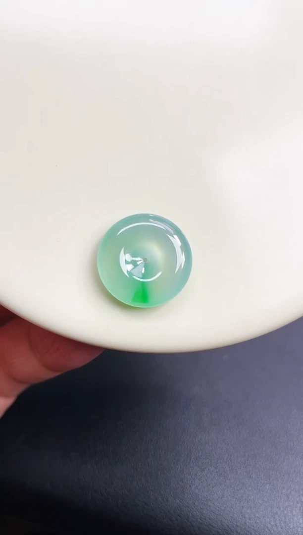 颈饰未镶嵌翡翠【73】平安扣 尺寸 17.3   4.9mm