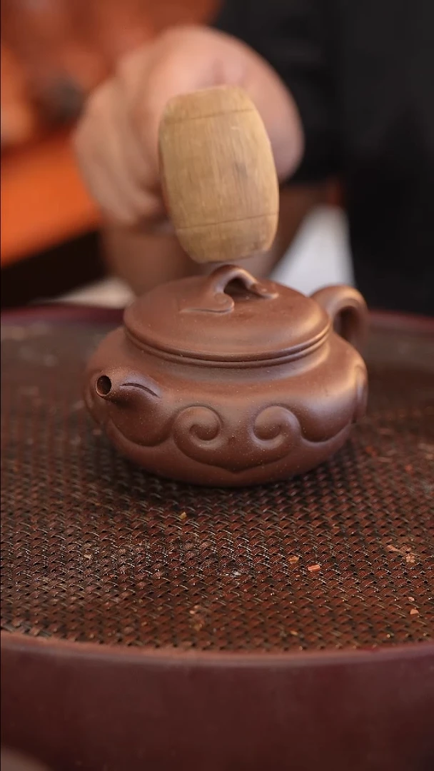 茶壶紫砂原矿手工制作240cc