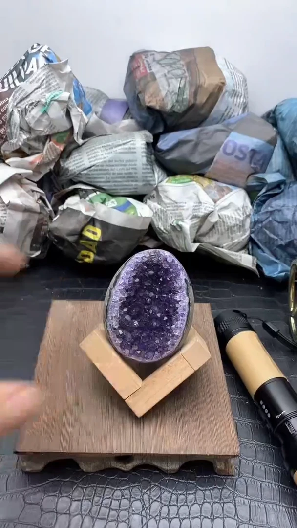 【闪购商品】紫晶1未镶嵌523号龍蛋