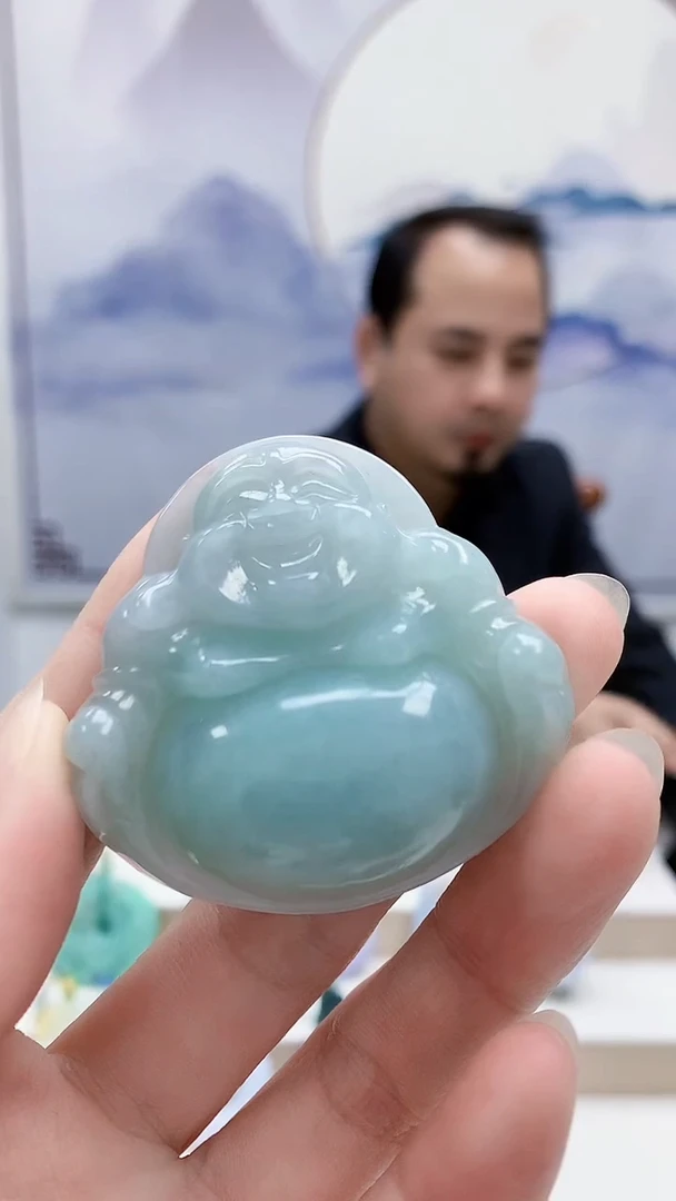 未镶嵌定制翡翠4957ry-毛货挂件33