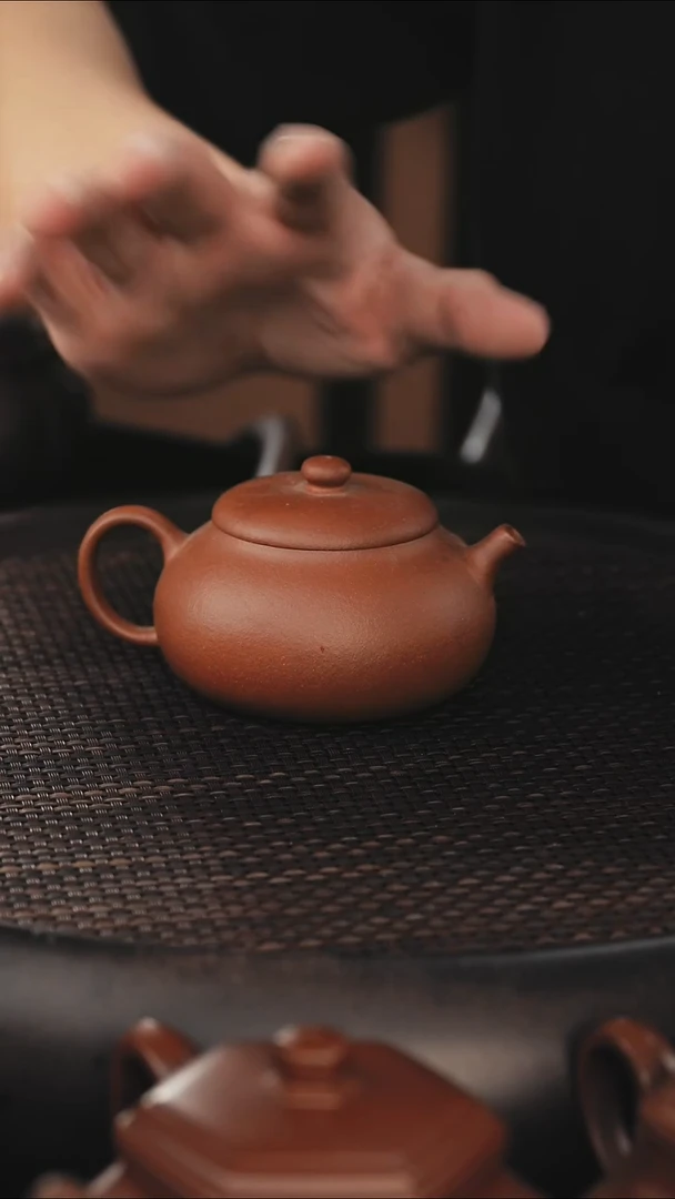 茶壶紫砂腹鼓 降坡泥