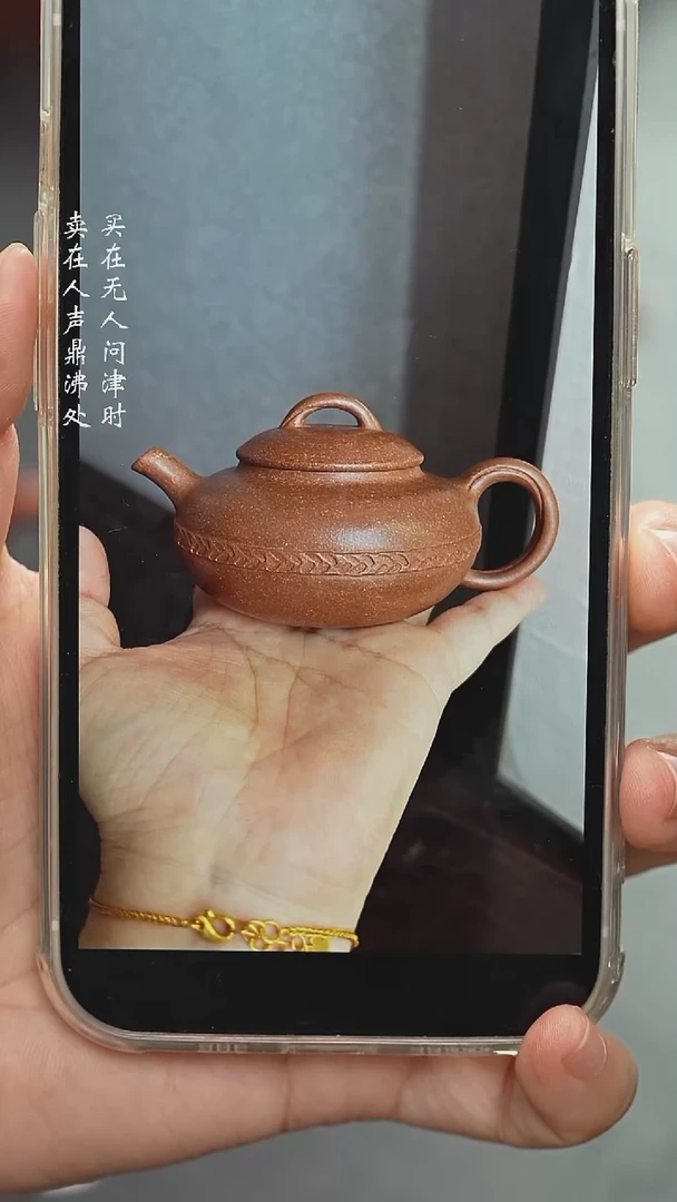 茶壶紫砂C*周小君盘筑线圆尾款结清825