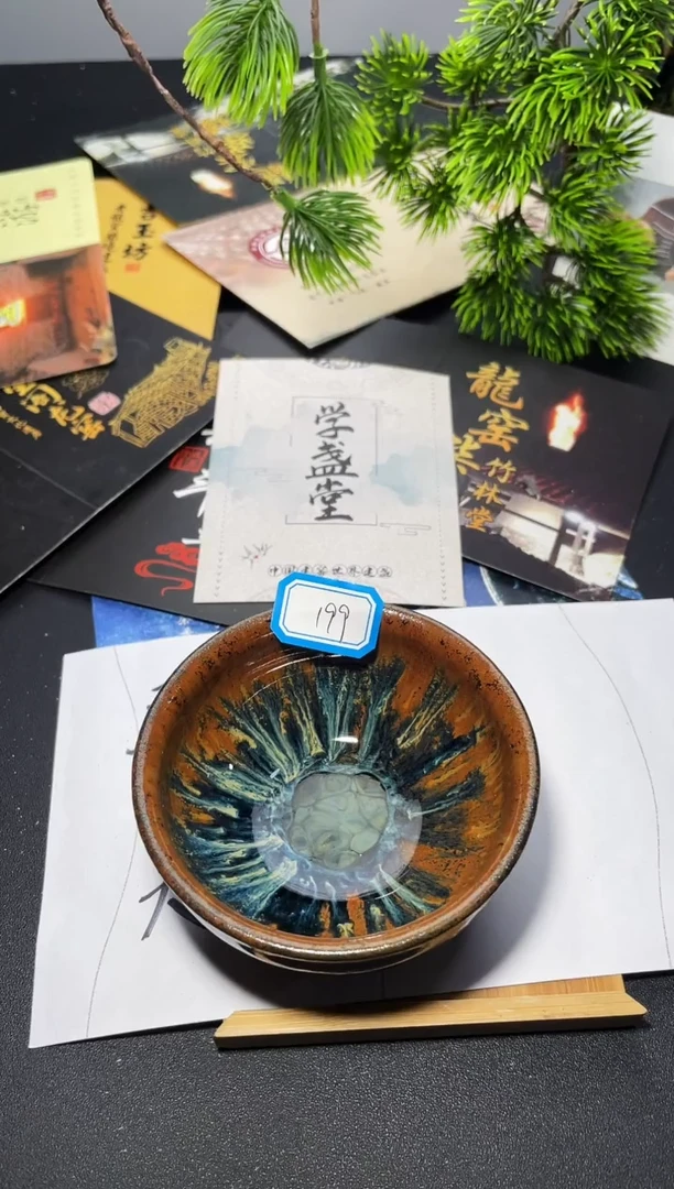 茶盏199叶紫建盏