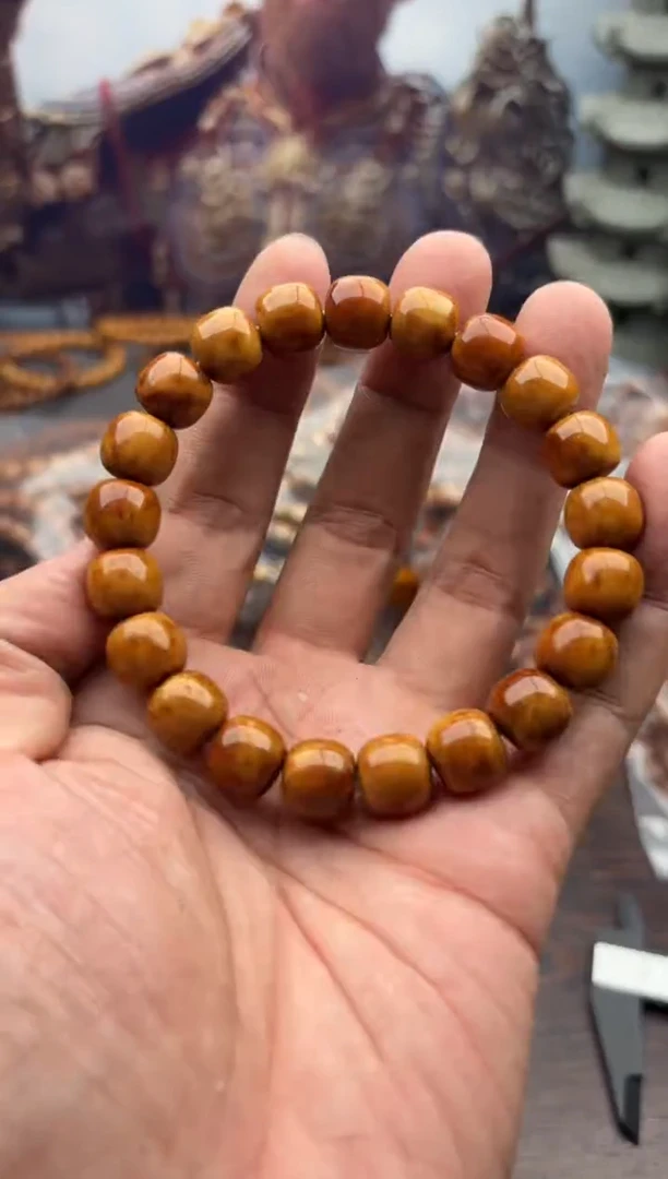 紫金鼠手串81号实心老邢