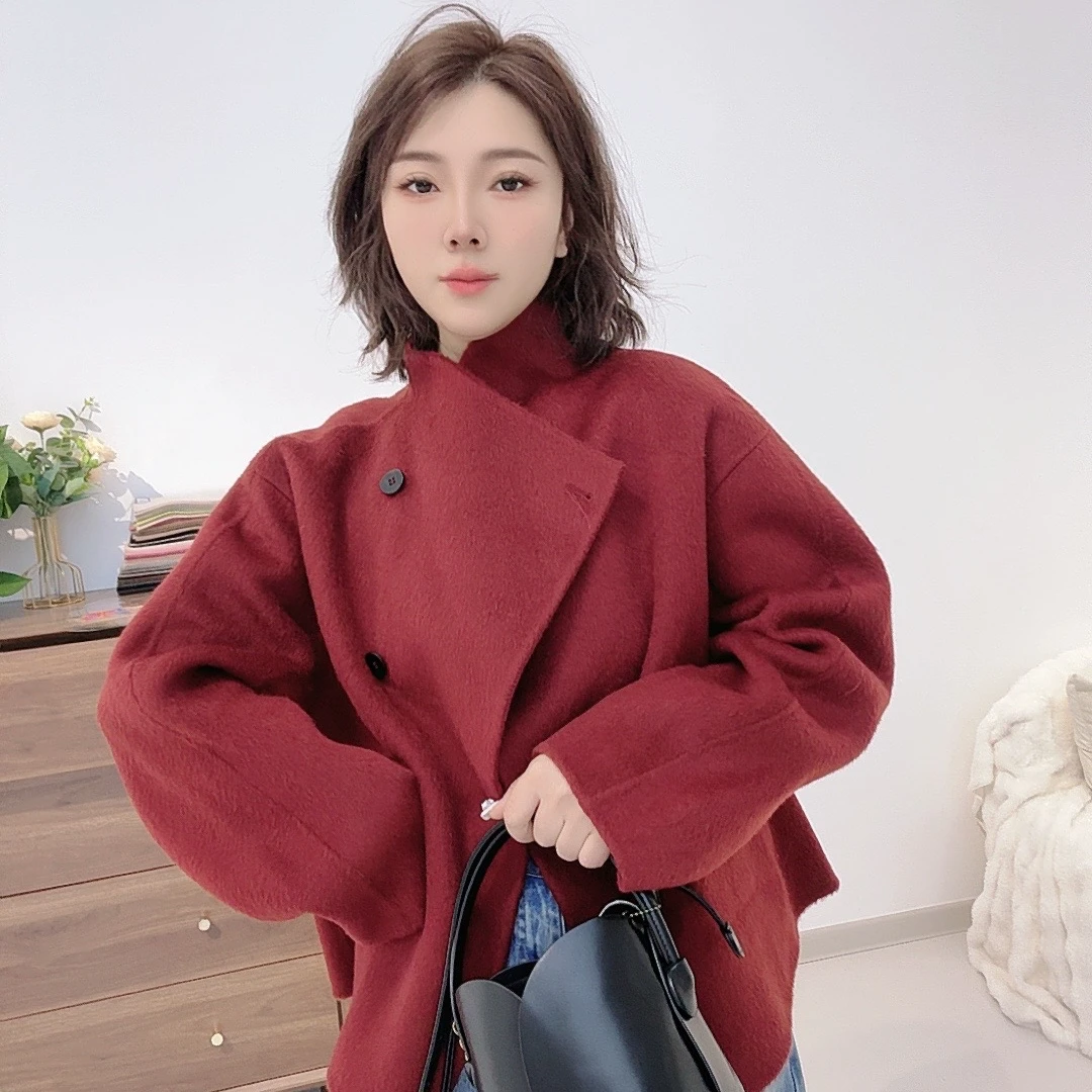 （10026）鄂市产地 慵懒风气质时髦短款百搭外套