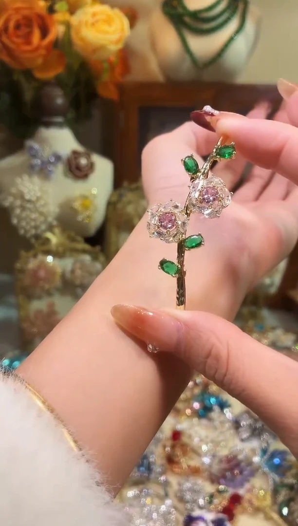 合成立方氧化锆铜合金小梅花