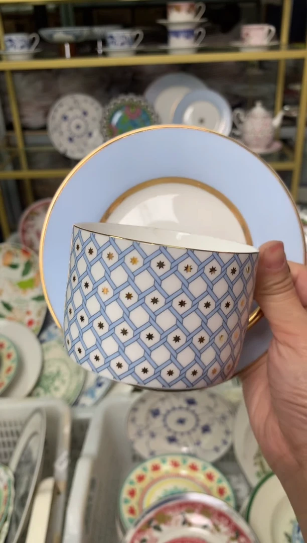 【闪购商品】瓷片陶瓷原单CC381两杯两碟