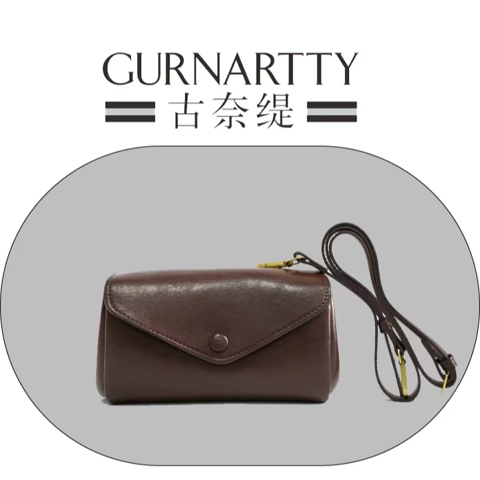 GURNARTTY/古奈缇2025简约百搭时尚潮流纯色洋气质感单肩包-EH207