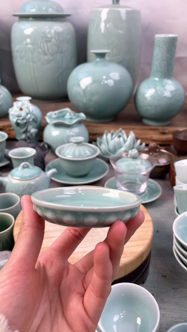 【闪购商品】特价 微瑕 慧仙青瓷