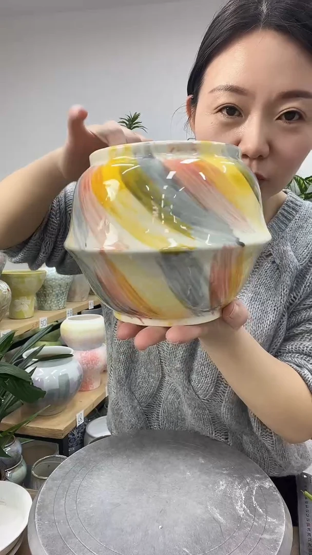 11.10陶瓷花盆直播链接高.    14 口12