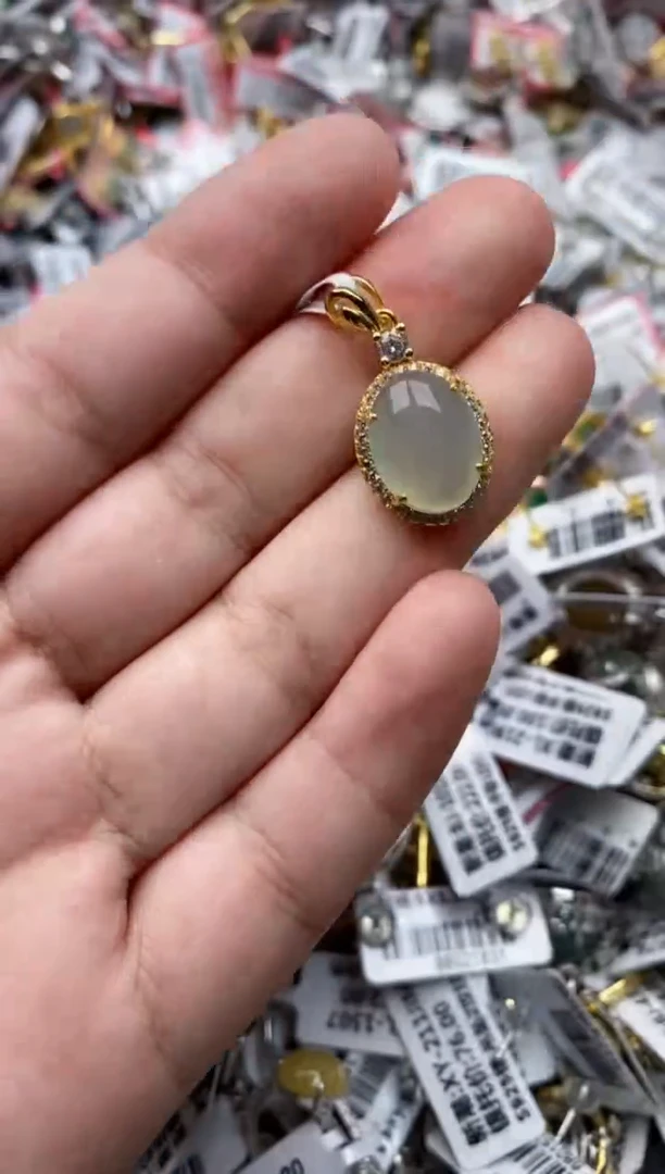 【闪购商品】翡翠戒指银S925镶嵌111111---1