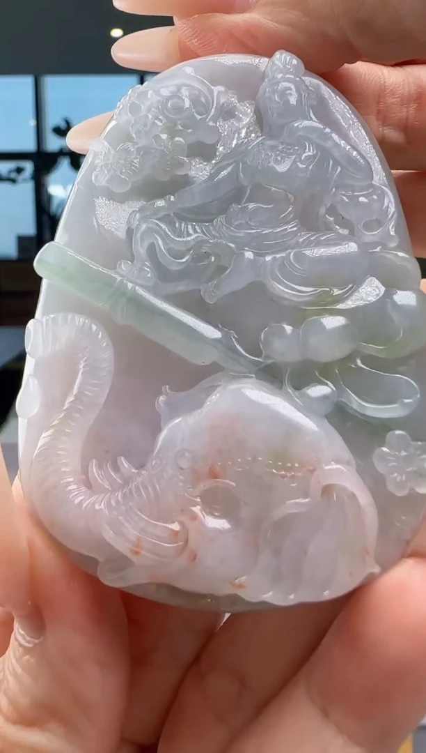 翡翠未镶嵌颈饰YJ@@WS50429012